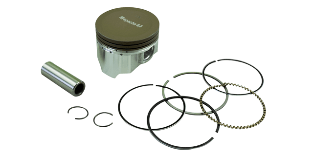 KIT PISTON MOTOCARRO BAJAJ RE 205 CC 0.25