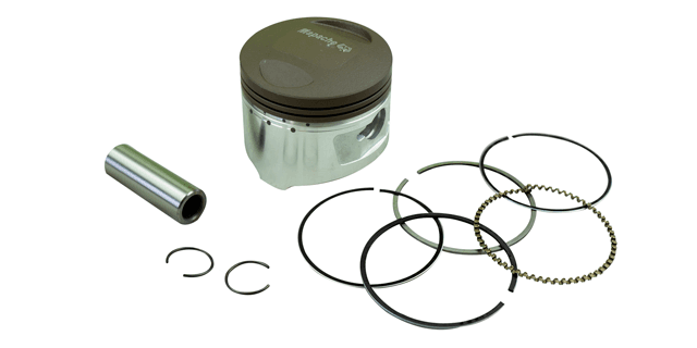 KIT PISTON AKT 180 XM / CR5 180/ TTR 180/TTX 180  (0.25)
