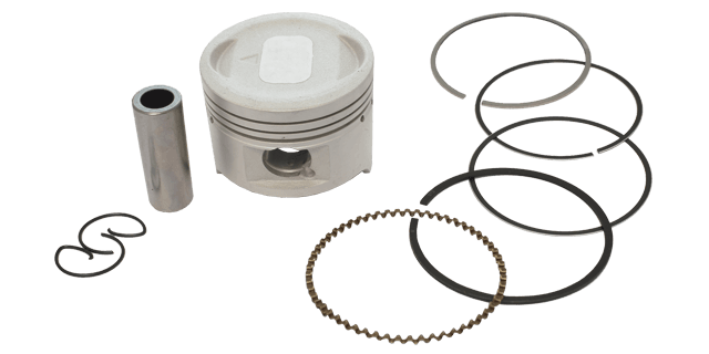 KIT PISTON TVS 100 SPORT  0.50