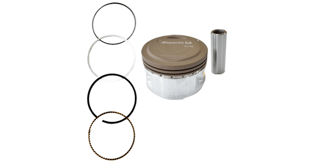 KIT PISTON YBR/LIBERO/XTZ 125 MOD. 150CC RACING 0,25