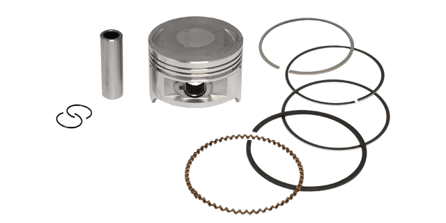 KIT PISTON TX 200 / CR5 200 / XL 200 / TTR200 / TTX200 / GENESIS SX2 200 / FORMULA LX 200 / TT DS 200 (0.75)
